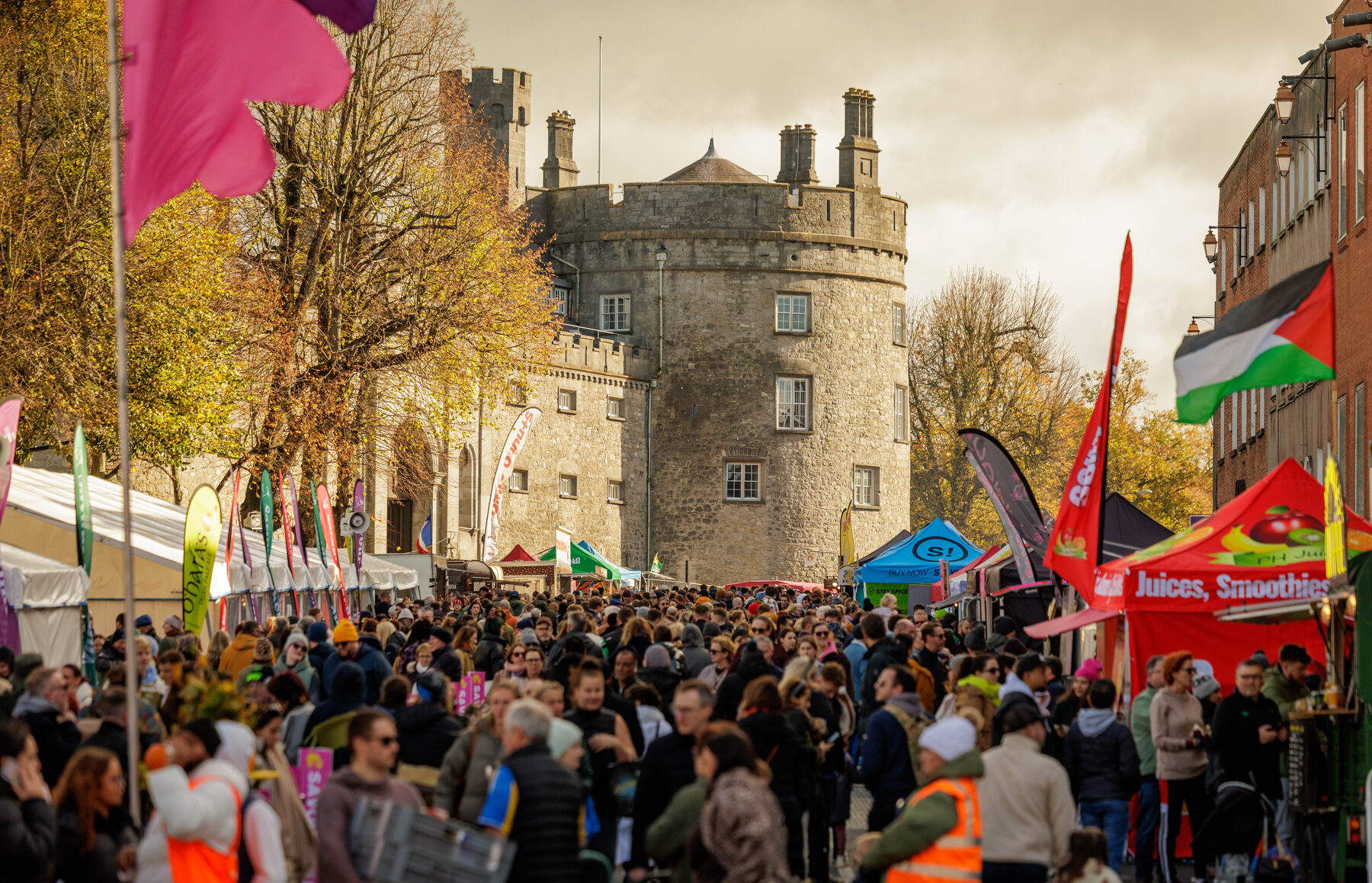 The Savour Kilkenny festival market
