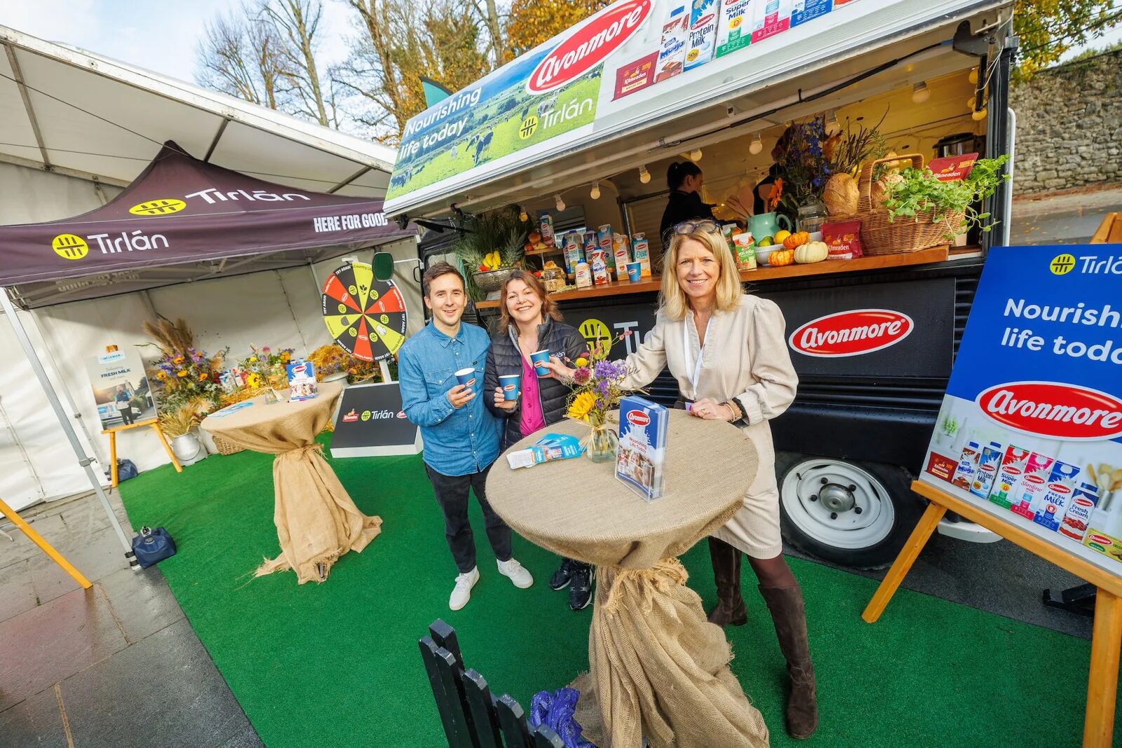 The Avonmore and Tirlán stand at Savour Kilkenny