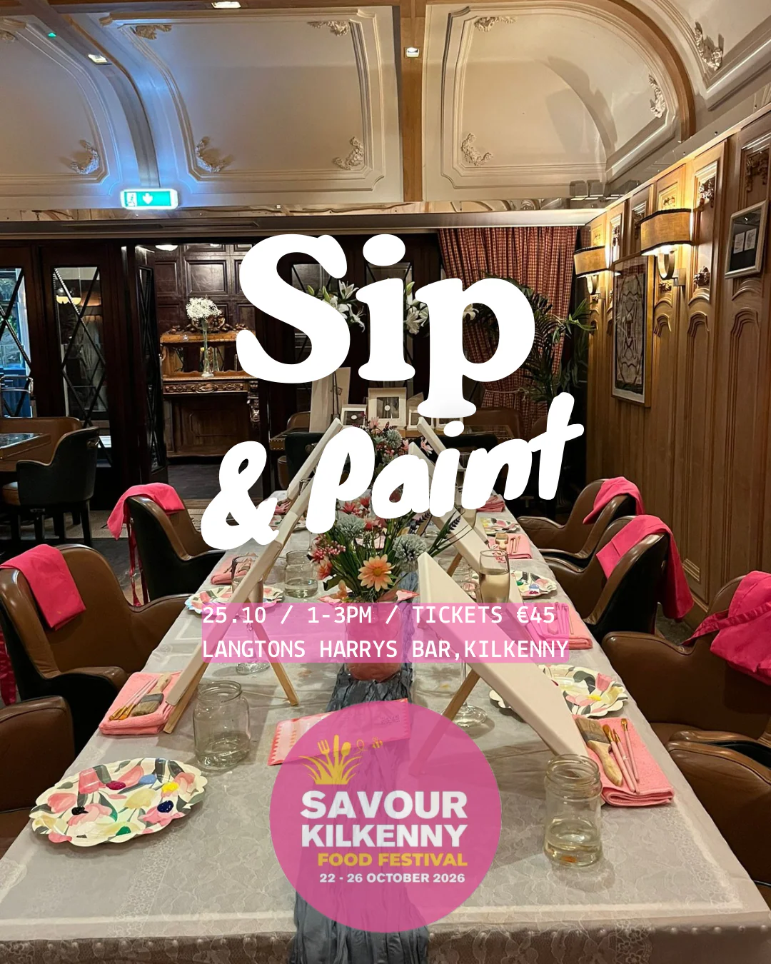 Paint & Sip At Savour